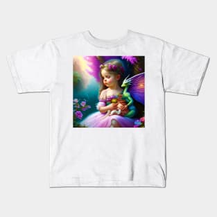 Dragon & Fairy (Friends) Kids T-Shirt